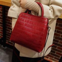 Custom  women tote bag  crocodile  leather ladies  shoulder bag fashion handbags for women factory wholesale