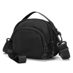 HR064 Men Mini Waist Sports Chest Bag New Fashion Single Polyester Shoulder Crossbody Bag Youth Boy Daily Pairing Phone Handbag