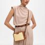 Fashion Mini Ladies Hand Bag Small PU Leather And Straw Handbags Shoulder Crossbody Bags Square Box Shape