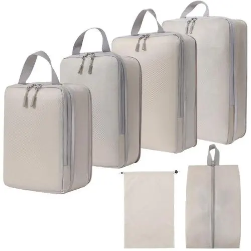 XL009-6 Foldable Travel Bag Six Pieces 6 Colors Accept Customized Logo Daily Life Durable Essentials for Travelling