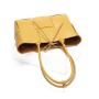 OEM ODM Customized Luxury 2023 Trendy Woman Woven Style Genuine Cowhide Split Leather Ladies Designer Tote Shoulder Bag Handbag