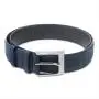 Custom Reversible Real Cork Fabric Belt Genuine Leather Belts For Men