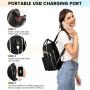 LOVEVOOK Hot sale Cute Fashion Waterproof Daypack for Work Travel College Girls Lightweight Women Mini Backpack with USB