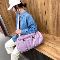 customs travel bag Popular Large Capacity  Overnight Bag For Women Sport Fitness Independent Shoe Compartment With Dry And Wet