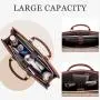 LOVEVOOK 2024 luxury ladies large pu leather woman purses and shoulder handbags for women 15.6in 17in laptop tote handbags 2024