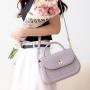 Women Vegan Leather Hand Bags Custom Purses Ladies Saddle Bags Fashion Cross Body Bags