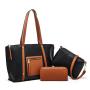 2024 New Fashionable Retro Single Shoulder 3-Piece Versatile Tote Bag