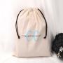 Promotion Cotton Drawstring Clothes Handbag Shopping Bag Custom Logo Printing Recycled Muslin Cotton Dust Pouch