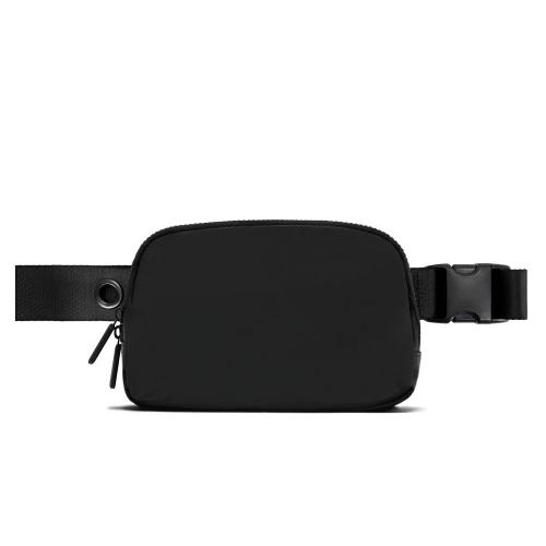 In stock black small waist bag waterproof fanny pack crossbody lu9b78s mini athletica everywhere belt bag 1l