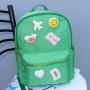 Manufacturer Wholesale Backpack Outdoor Sports Travel Custom Designer Chenille Patch Backpack Girls School Bags