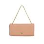 Luxury wholesale elegant Stylish woman  clutch Chic Design Vegan Leather  Lady chain wallet phone case