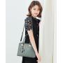 ZR718 Woman Bag Handbag Lady Flower PU Fashion Female Zipper Portable Big Shoulder Bag Girl Versatile Tote Bag Shopping Party
