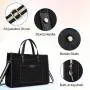 Customized Large Capacity Colorful Eco-Friendly Tote Shopping Bag with Front Pocket and Magnetic Snap Portable Wholesale