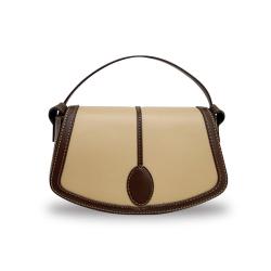 2024 new design trend saddle bag ladies leather fashion simple high quality cute design women's bag