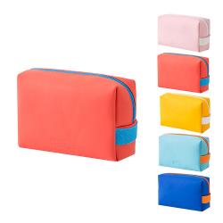 Gelory New Style Travel Large Capacity Cosmetic Bag Ladies Pu Waterproof Toiletry Bag Multifunctional Portable Makeup Bag