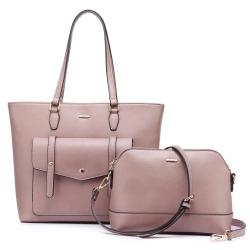 LOVEVOOK Women Handbags Female Shoulder Crossbody Messenger Bags PU Leather Bag Set for Ladies