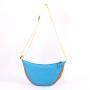 CHANGRONG Custom color block Style polyester men crossbody sling shoulder bag