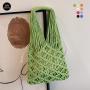 Hot Sales Bolsos De Mujer Mesh Cotton Bag Beach Bag Fruit Bags For Girls