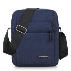HR499 Men's Shoulder Bag New Business Multi layer Zipper Men's Crossbody Bag Simple Lightweight Oxford Fabric Messenger Bag
