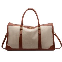 HR756 Women's Carrying Short Distance Travel Bag Canvas Business Trip Large and Small Reinforced Hand Luggage Bag Leisure Bag