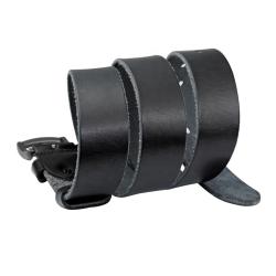 Men's casual leather belt heavy-duty vegetable tanned cowhide leather belt dress for men jeans with thick strap and buckle