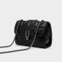 Newest Chain Women Bags Shoulder Bag Lock Button Sling Bags For Women Square Shape Pu Quality Shoulder Purse Bolsa Wholesale