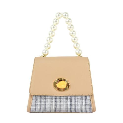 Wholesale Spring Summer Underarm Ladies Hand Bags High Quality Women Leather Axillary Package Elegant Pearl Purse Mini Handbags