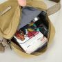 Retro men's new canvas diagonal span minimalist men's canvas bag