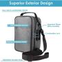 OEM factory smellproof lock case Travel Odor proof carbon lined Smell proof Bag with combination lock