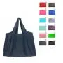 Wholesale Large Foldable Pouch Grocery Shoulder Bag Shopping Bags Folding Bags Reusable