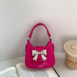 Spring wholesale fashion women's bags Classic cute pu leather handbag Bow Chain Mini Crossbody Bag for girl
