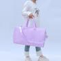 Keymay Free Sample Nylon Duffel Bag Waterproof Travel Gym Duffle Travel Bag Custom Duffle Weekender Bag