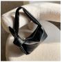 Wholesale Pure Color Bow Knot Shoulder Bag Pearl Zip Soft Leather Messenger Bag Luxury Underarm Hand Bags Dumpling Purses