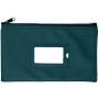 Gelory Stylish Multi-color PU Leather 7 Days Bank Deposit Cash and Coin Pouches with Zipper Closure
