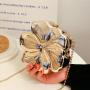 New Flower Mirror Electroplating Process Single Shoulder Bag