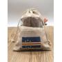 Promotional Jute Drawstring Gift Bag With Transparent PVC Window