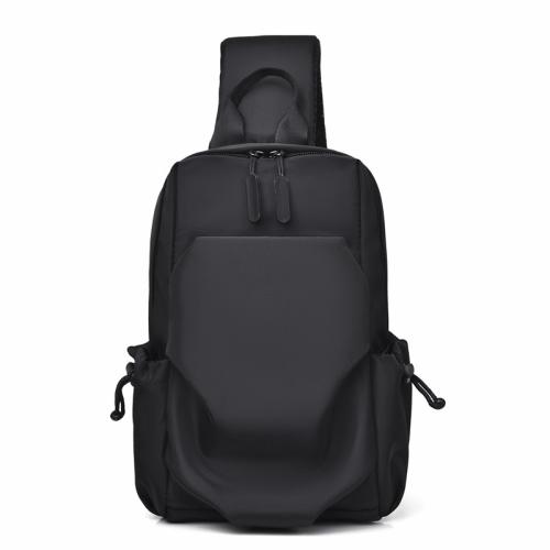 Wholesale Single Shoulder Bag Men Polyester Customs Handbag With Logo New Waterproof Sports Men's Crossbody Bag