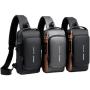 Password lock anti-theft men's chest bag casual sports small chest bags for men shoulder crossbody bag