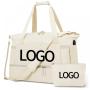 Customized Logo Spinnanight Overnight Bags Portable Gym Sport Travel Duffle Bag with USB Charging Port