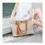 New South Korean Women'S Bag Fashion Beach Straw Bag Simple Shoulder Bag