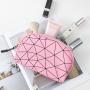 Gelory China Factory Wholesale Diamond Makeup bag Simple Small Portable Clutch Cute Cosmetic Bag