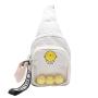 Beautiful canvas crossbody bag custom design ita chest bag sling shoulder bags