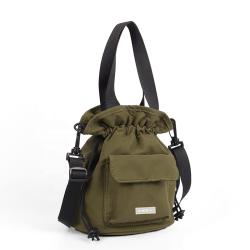 CHANGRONG Custom Women's Drawstring Portable Handbags Korean Style Fashion Casual Tote Bags