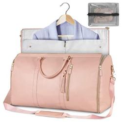 Convenient Carry-on Travel Bag Large Capacity PU Leather Luggage Bag Women's Fashion Travel Handbag