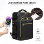 LOVEVOOK Fashion High Quality Multifunction travel bag with Toiletry Pouch Gym Sports Bag unisex Laptop Tarvel Backpack with USB