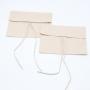 Promotion Cotton Twill Fabric Envelope Dust T-Shirt Clothes Backpack Packaging Bag Gift Jewelry Pouch With Bow