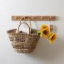 High Quality Summer Holiday Fashion Mesh Bucket Beach Bags Women Straw Woven Tote Bag Handbags Ladies Large Sea Beach Straw Bag