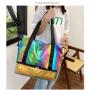 ZR660 Luggage Bag Printed Logo Sport Travel Outdoor Bag Sneaker Dry Wet Separation Waterproof Duffle Storage Bag Fitness Handbag