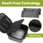 2021 NEW Hard Shell Smell Proof Bag with Combination Lock Odor Proof Stash Box Container