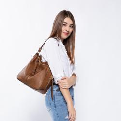 REALER 2022 High Quality PU Leather shoulder bags vintage casual handbags large multi pockets Ladies Hand Bags for Women